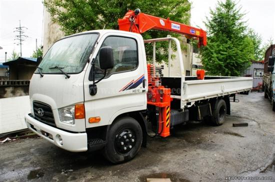 Xe tải hyundai hd72 gắn cẩu 3 tấn kanglim