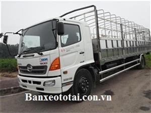 xe tải Hino 9,4 tấn FG khung mui phủ bạt